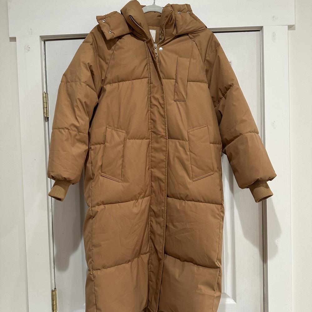 Go.G.G Women's Brown Puffer Jacket